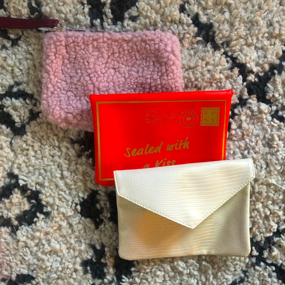 3 IPSY GLAMBAGS - New Never Used